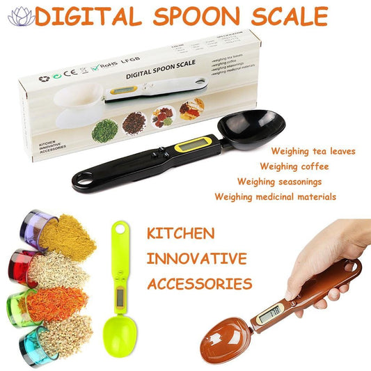 Perfect Pricee Kitchen Scale Spoon-Kitchen Scale Electronic Weighted Food Scale Digital Measuring Spoon