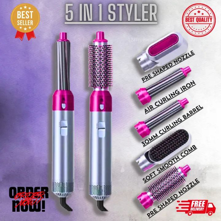 5 in 1 Hair Styler - Hair Dryer